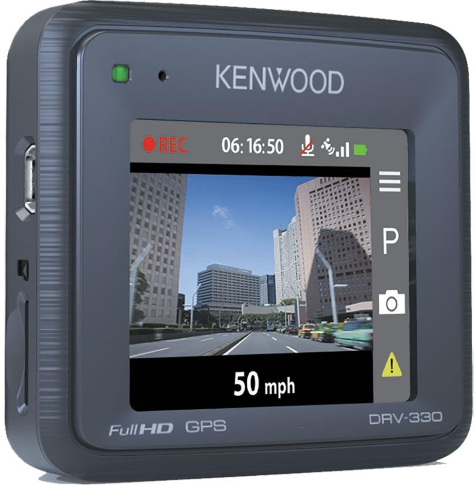 Kenwood DRV-330 Dashcam Full HD con display da 2 pollici - TechSoundSystem.com