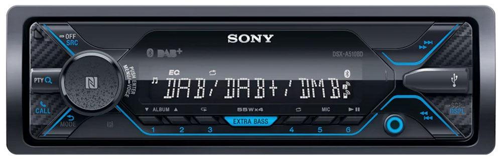 Sony DSX-A510KIT Autoradio con Ricezione DAB/DAB+/FM ed Antenna DAB inclusa, Bluetooth - TechSoundSystem.com