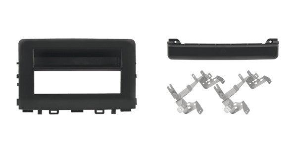 Phonocar 03188 Mascherina 1 Din per Kia Rio 17- Colore nero lucido - TechSoundSystem.com