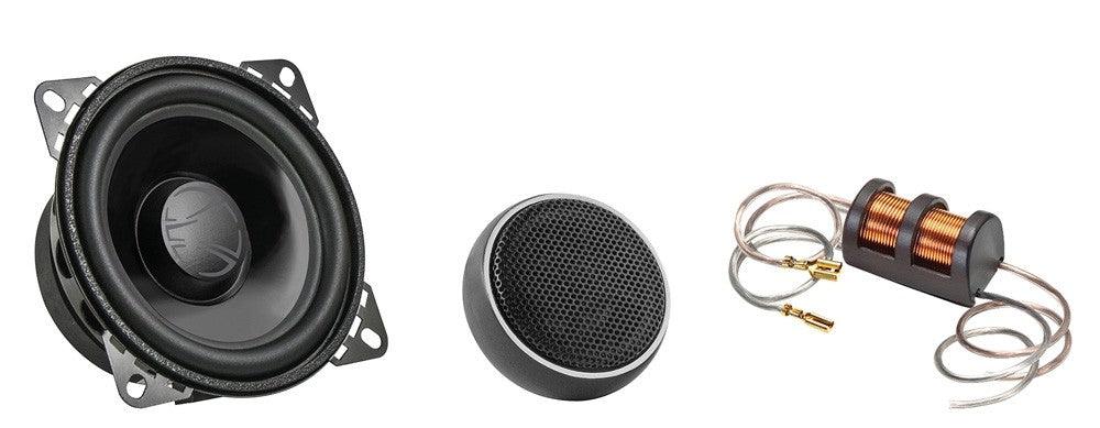 Phonocar 02091 altoparlanti per auto 2 vie 100mm (4'') con Tweeter + Crossover - TechSoundSystem.com