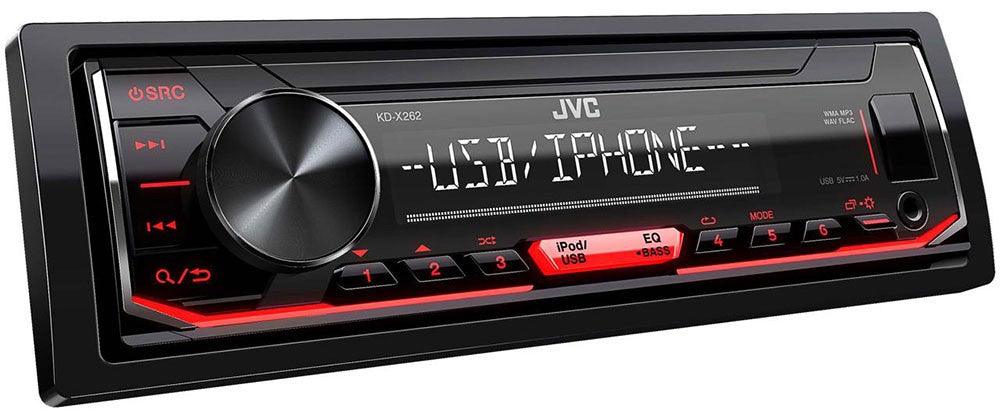 JVC KD-X262 autoradio 1 DIN con USB, il controllo diretto iPod e iPhone, Android Music Control - TechSoundSystem.com