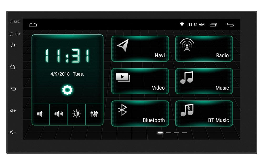 Phonocar VM001 autoradio ANDROID 2 DIN 7" Bluetooth, GPS, MIRROR LINK - TechSoundSystem.com