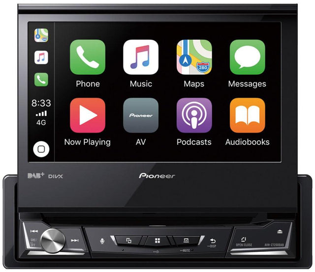 Pioneer AVH-Z7200DAB autoradio 1 DIN con Apple CarPlay, Android Auto - TechSoundSystem.com