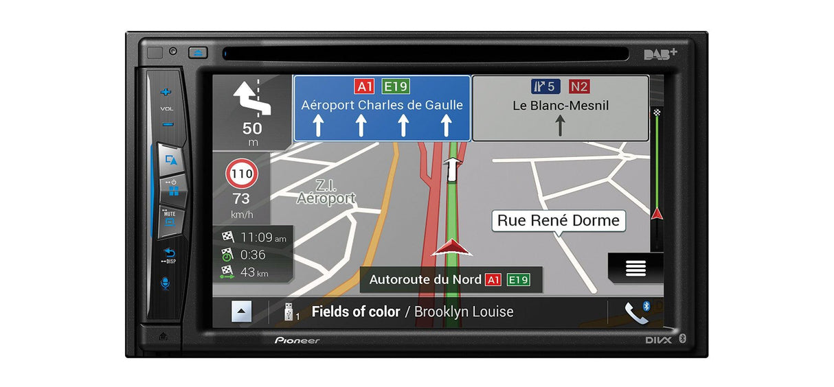 Pioneer AVIC-Z720DAB autoradio 2 DIN con GPS, DAB+, DVD, USB, AV, Bluetooth, Waze e Apple CarPlay via wireless - TechSoundSystem.com