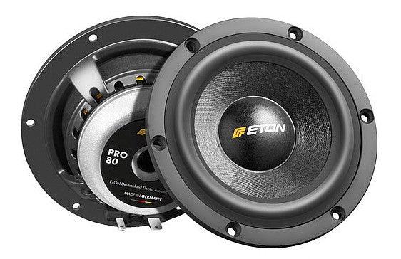 Eton PRO 80 midrange da 8 cm 20WRMS, 4 ohm (COPPIA) - TechSoundSystem.com