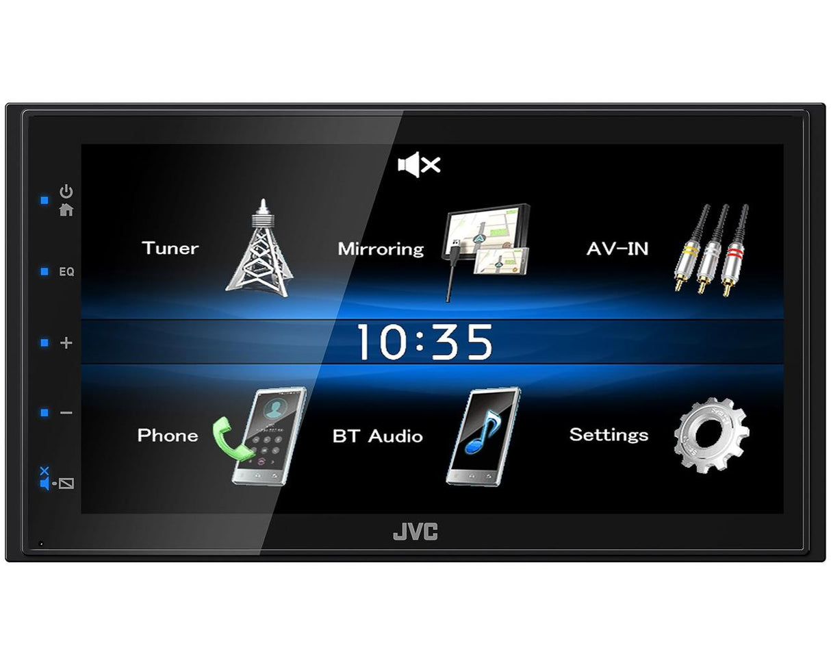 JVC KW-M25BT autoradio 2 DIN 6.8" con Bluetooth e mirroring Android - TechSoundSystem.com