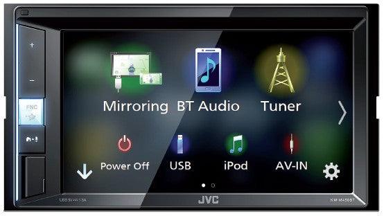JVC KW-M450BT autoradio 2 DIN, Bluetooth, USB Mirroring Android, Controllo Spotify, JVC Remote APP - TechSoundSystem.com