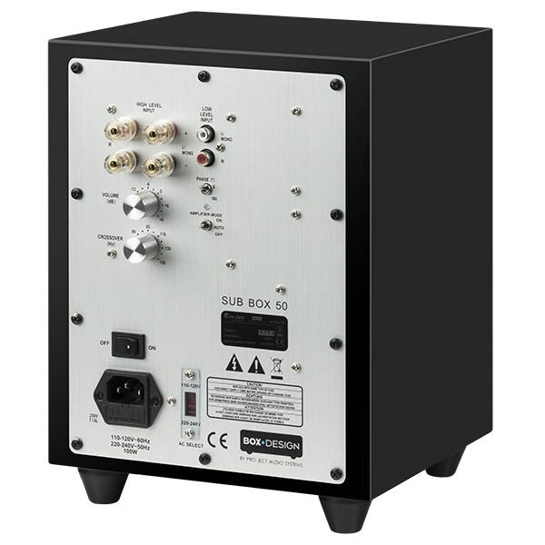Pro-ject SUB BOX 50 Subwoofer attivo da 160mm, 100W