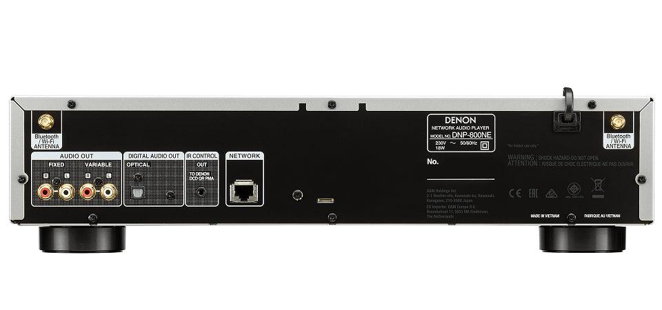 Denon DNP-800NE Lettore audio di rete, Internet Radio, wireless e ethernet. Bluetooth, NERO, GAR. ITALIA - TechSoundSystem.com
