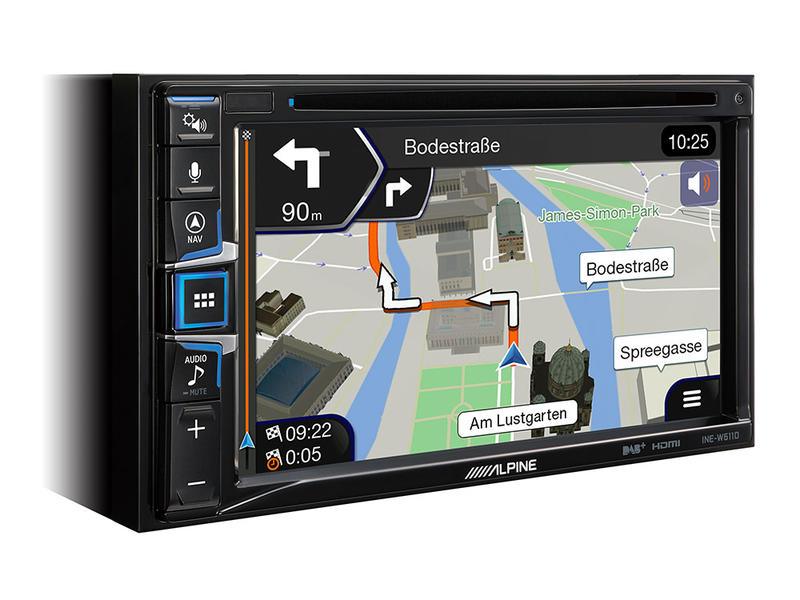 Alpine INE-W611D autoradio 2 din con GPS, DAB+, Apple Car Play, Android Auto - TechSoundSystem.com