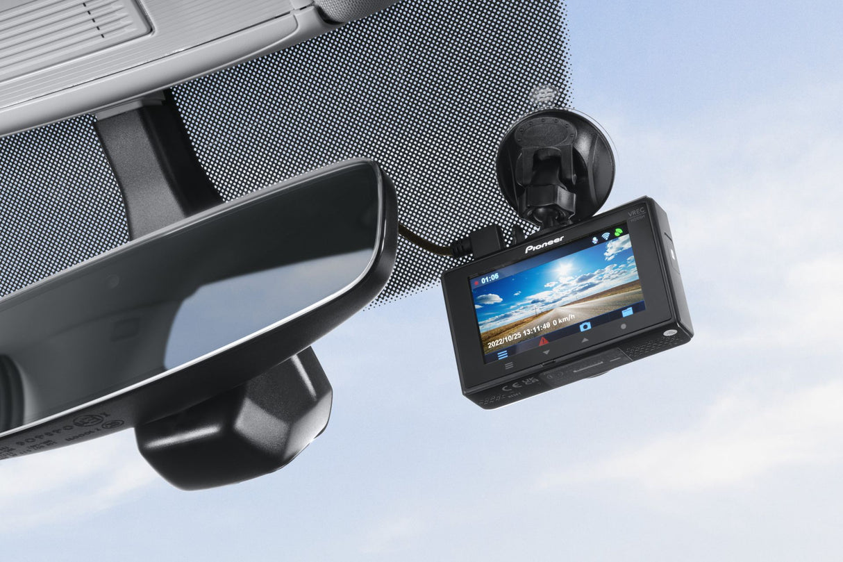 Pioneer VREC-H310SH Dash camera a 1 canale (anteriore), Full HD, 30 fps. Ampio angolo di visione di 139°