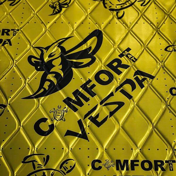 Comfort Mat VESPA 2,5 mm fogli da 500x700mm (10pz) materiale insonorizzante