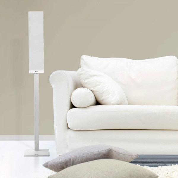 KEF T Floor Stand BIANCHI Supporti per altoparlanti T series (COPPIA) - TechSoundSystem.com