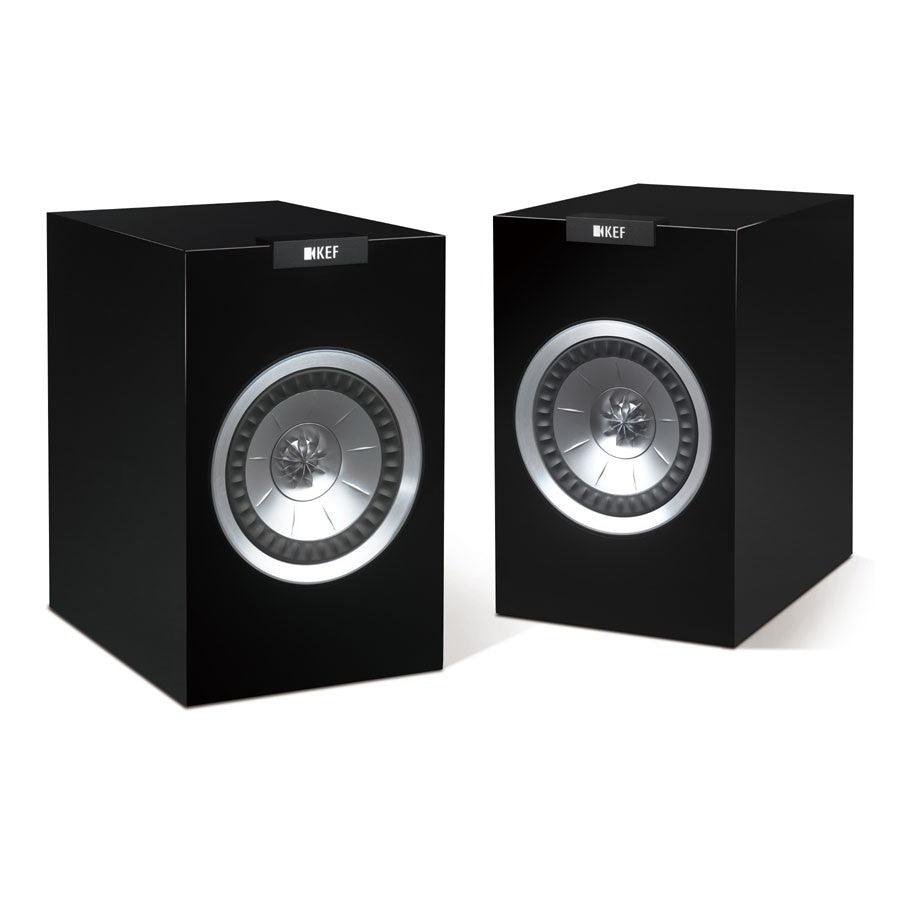KEF R100 Diffusore a Due vie Bass Reflex SISTEMA UNIQ. NERO Woofer da 13,5cm 100W (COPPIA) - TechSoundSystem.com