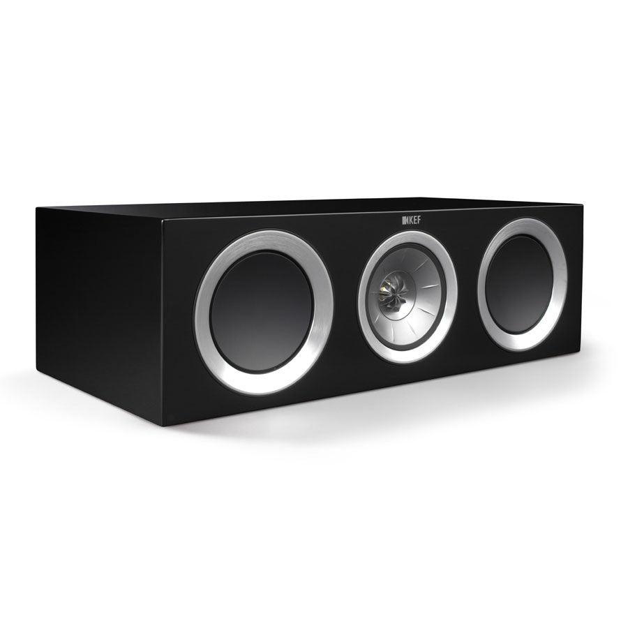 KEF R200C Diffusori 3 vie Bass Reflex SISTEMA UNIQ. NERO 2x Woofer da 13cm 100W - TechSoundSystem.com