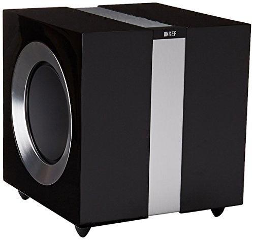 KEF R400B Subwoofer amplificato NERO 2x Woofer da 23cm 2x250W - TechSoundSystem.com