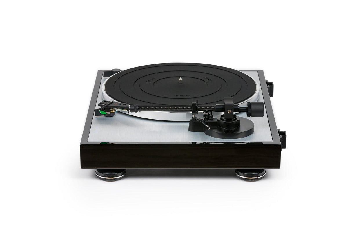 THORENS TD 402 DD high Gloss BLACK Giradischi hifi motore trazione diretta PHONO MM - TechSoundSystem.com