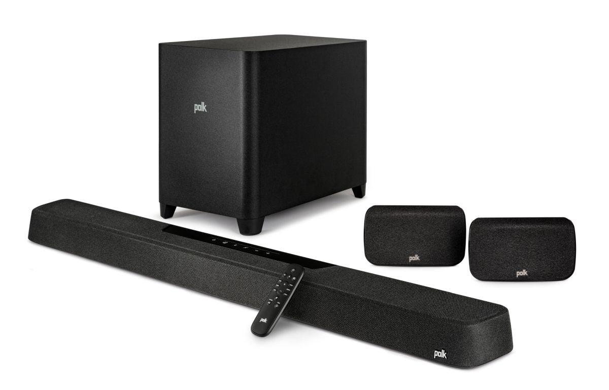 Polk Audio MAGNIFI MAX AX SR Soundbar con subwoofer wireless + surround posteriore - TechSoundSystem.com