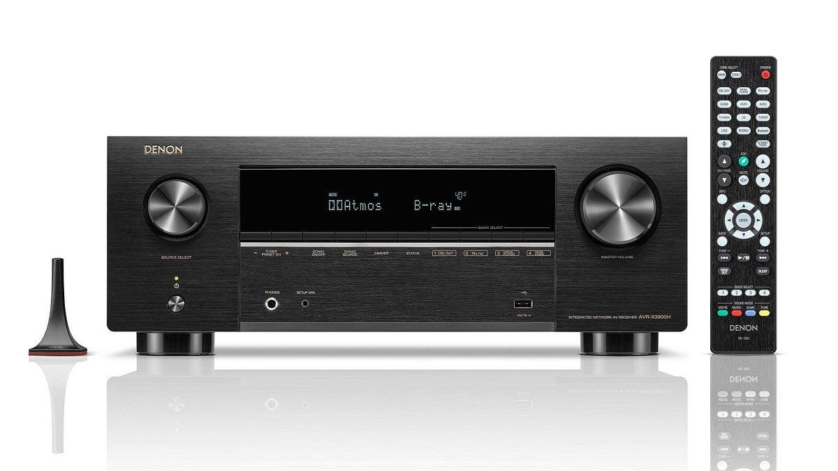 Denon AVR-X2800H DAB Sintoamplificatore AV 8K da 7.2 canali, Dolby Atmos 8K/60 e 4K/120 - TechSoundSystem.com