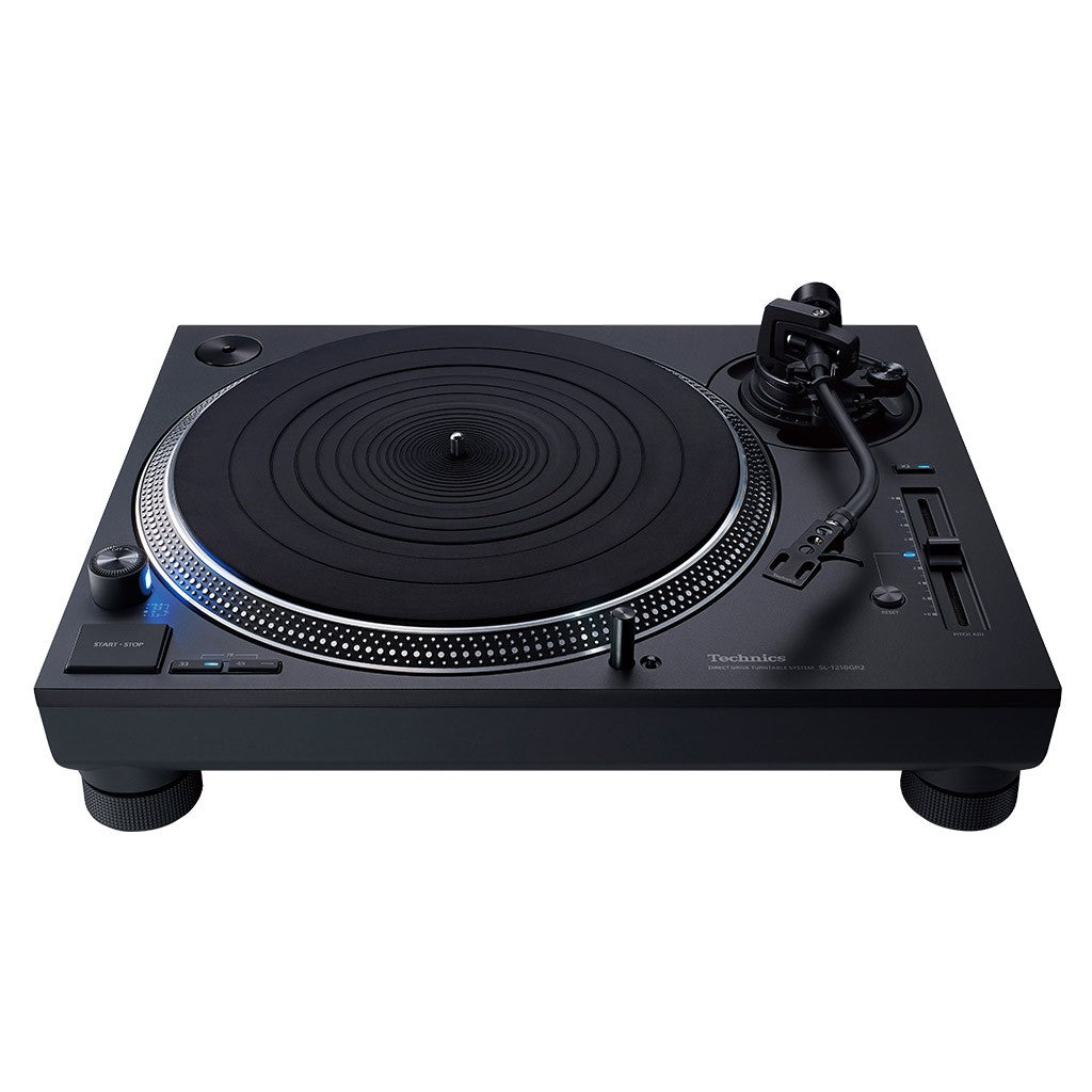 TECHNICS SL-1210GR2 BLACK Giradischi manuale a telaio rigido e trazione diretta