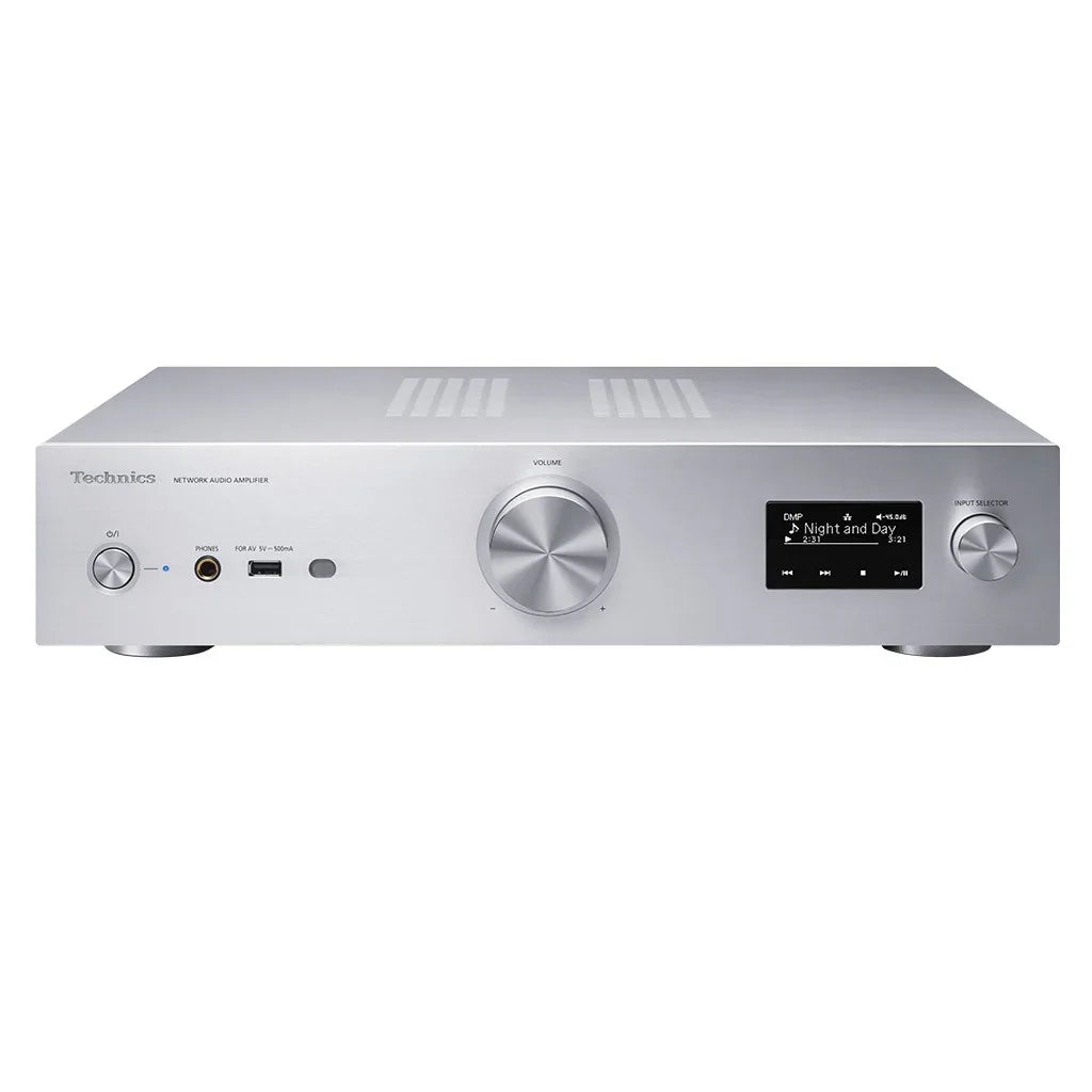 TECHNICS SU-GX70 SILVER amplificatore integrato stereofonico con streamer Ethernet/Wi-Fi, Bluetooth, convertitore DAC