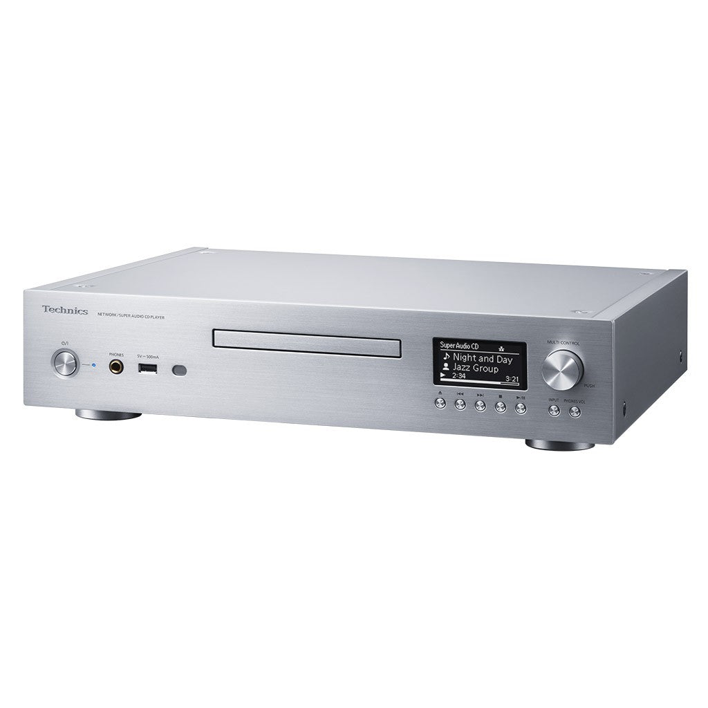 TECHNICS SL-G700M2 SILVER lettore SACD/MQA-CD/CD, convertitore DAC, streamer di rete