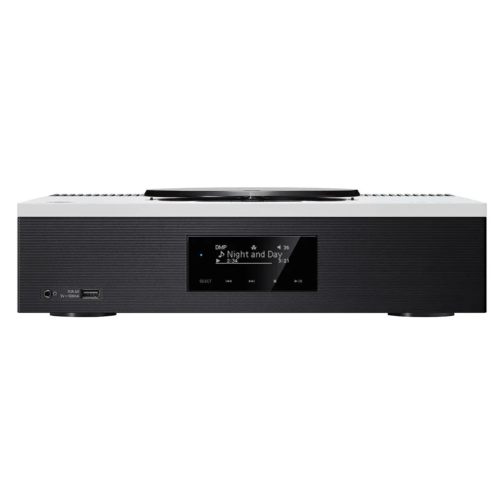 TECHNICS SA-C600 WHITE sistema All-In-One sintoamplificatore integrato, stadio Phono MM, lettore MQA-CD/CD, convertitore DAC