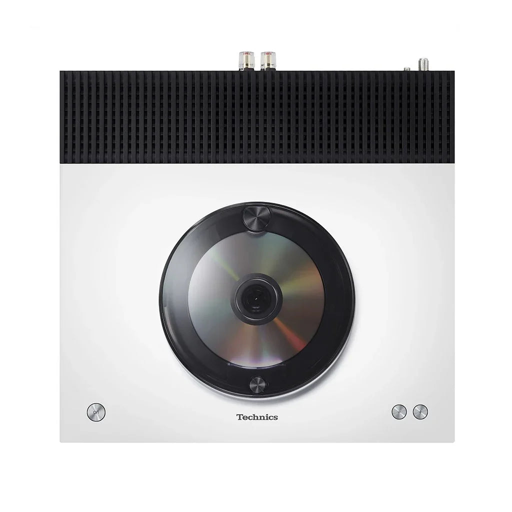 TECHNICS SA-C600 WHITE sistema All-In-One sintoamplificatore integrato, stadio Phono MM, lettore MQA-CD/CD, convertitore DAC