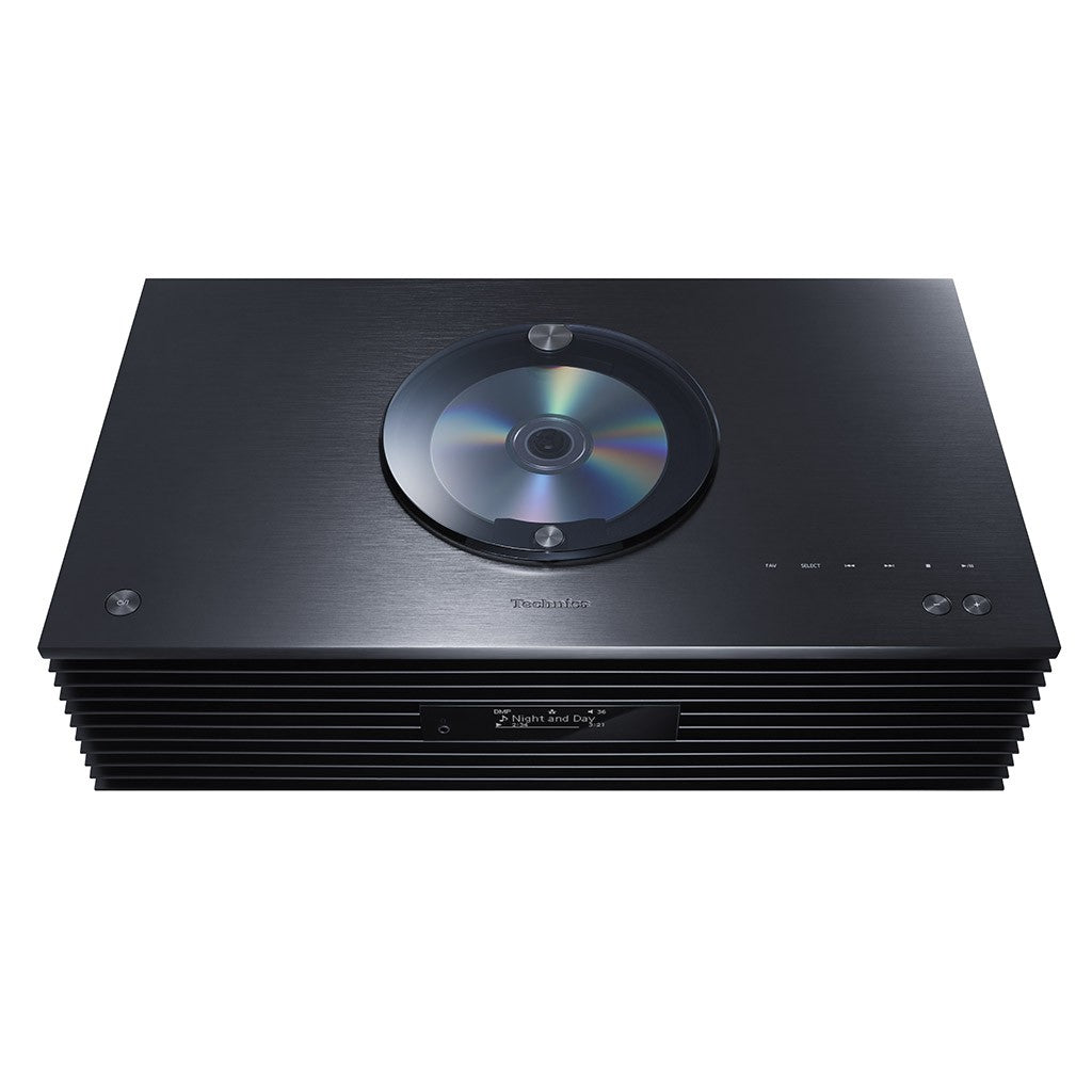 TECHNICS SC-C70MK2 BLACK sistema stereofonico All-In-One OTTAVA con altoparlanti, sintoamplificatore integrato, lettore CD, DAC