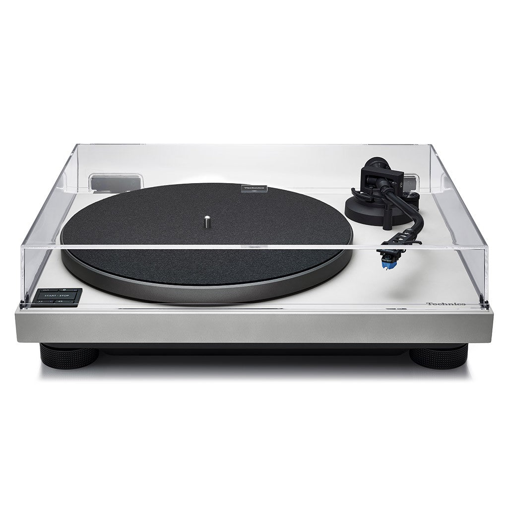 TECHNICS SL-40CBT GREY Giradischi hifi testina Audio-Technica AT-VM95C, Bluetooth aptX HD