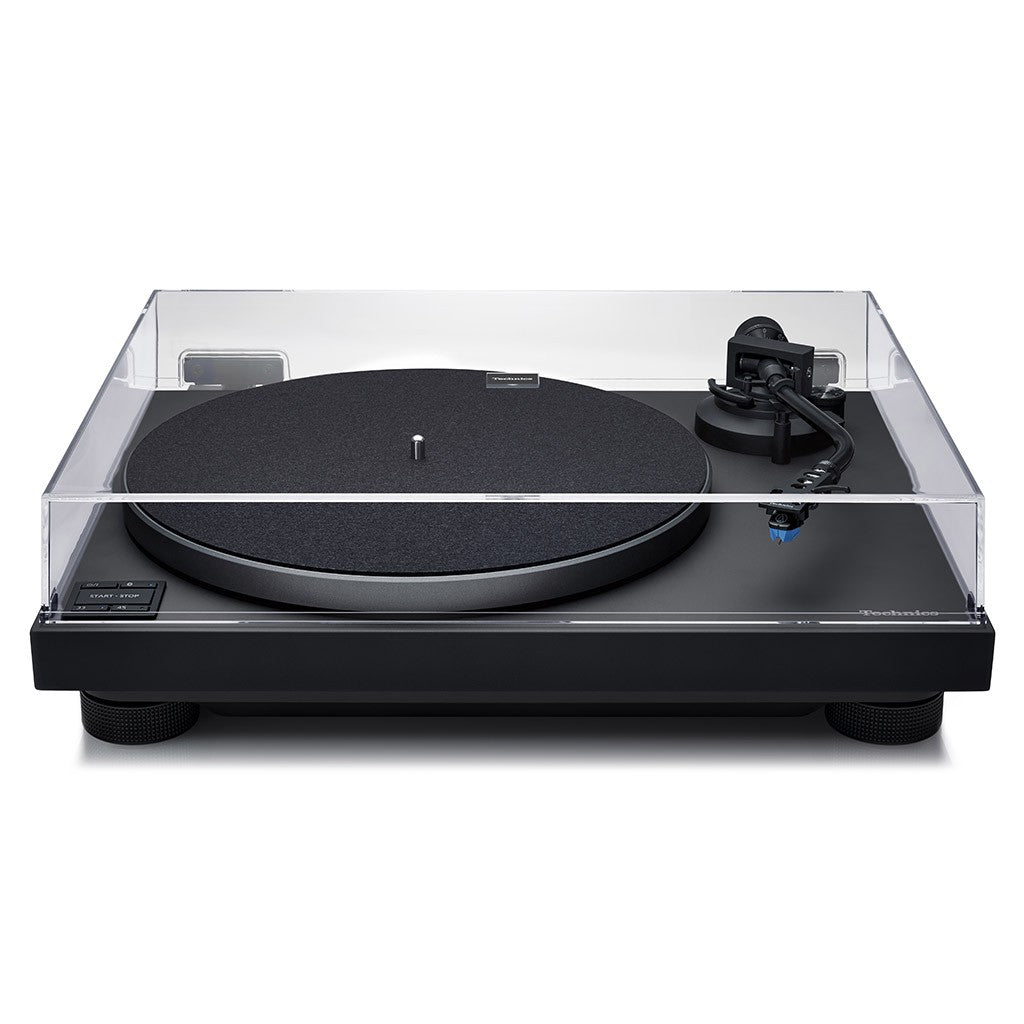 TECHNICS SL-40CBT BLACK Giradischi hifi testina Audio-Technica AT-VM95C, Bluetooth aptX HD (Copia)