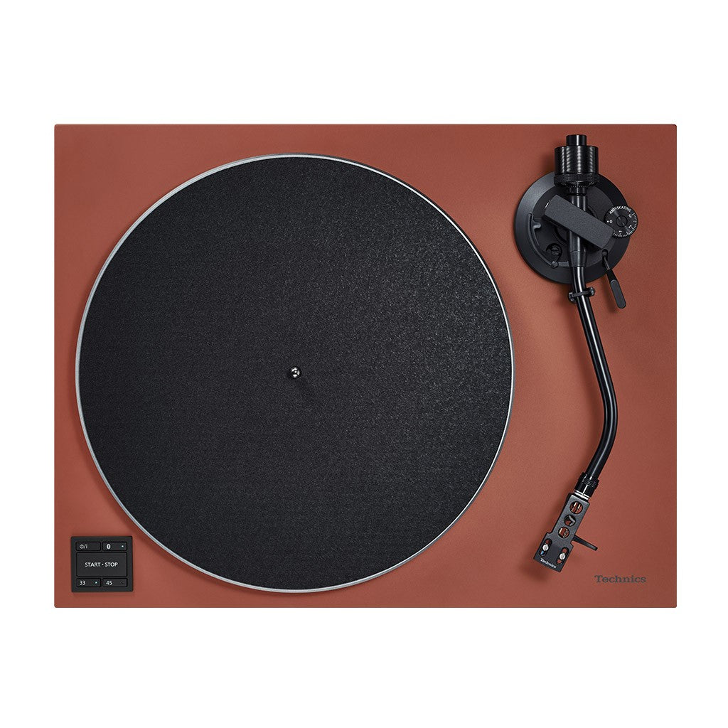 TECHNICS SL-40CBT BROWN Giradischi hifi testina Audio-Technica AT-VM95C, Bluetooth aptX HD (Copia)