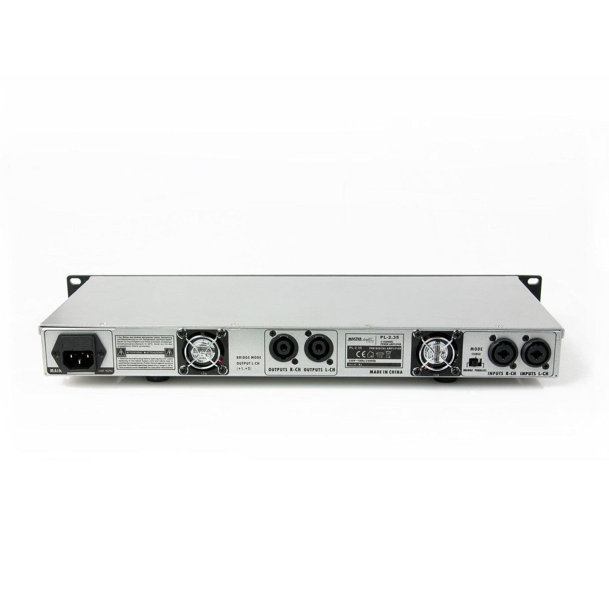 Master Audio PL2.35 Amplificatore professionale digitale 800W RMS - TechSoundSystem.com