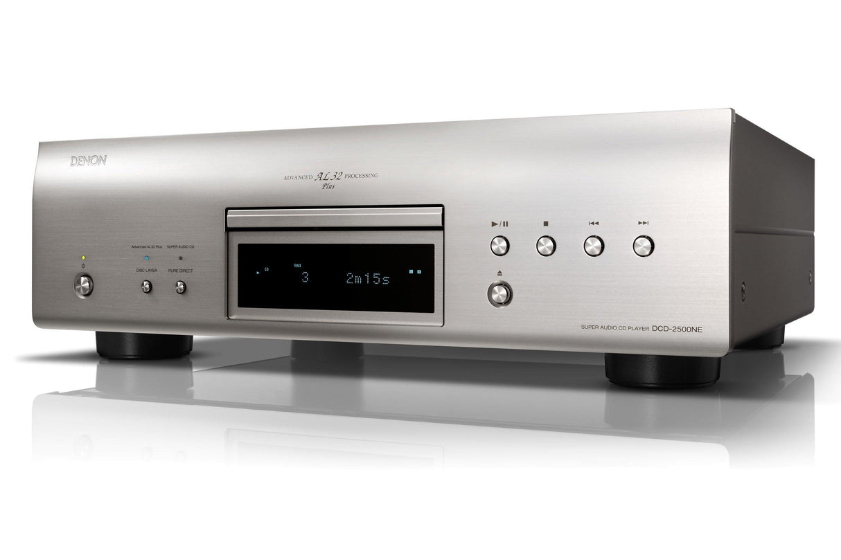 Denon DCD-2500NE Lettore CD/SACD/WMA/MP3 su 2 canali, AL32 Processing Plus, Convertitori D/A 32bit/192KHz - TechSoundSystem.com