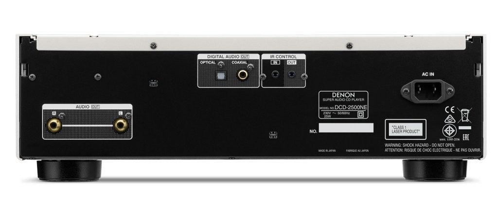 Denon DCD-2500NE Lettore CD/SACD/WMA/MP3 su 2 canali, AL32 Processing Plus, Convertitori D/A 32bit/192KHz - TechSoundSystem.com