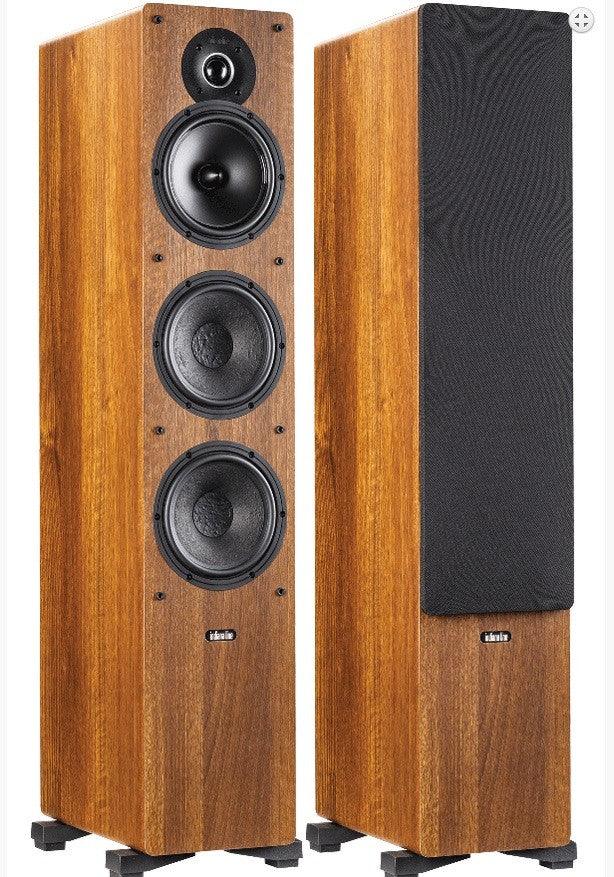 Indiana Line Tesi 661 L diffusori da pavimento vinile noce 3 vie, 2 x woofer 160 mm (COPPIA) - TechSoundSystem.com
