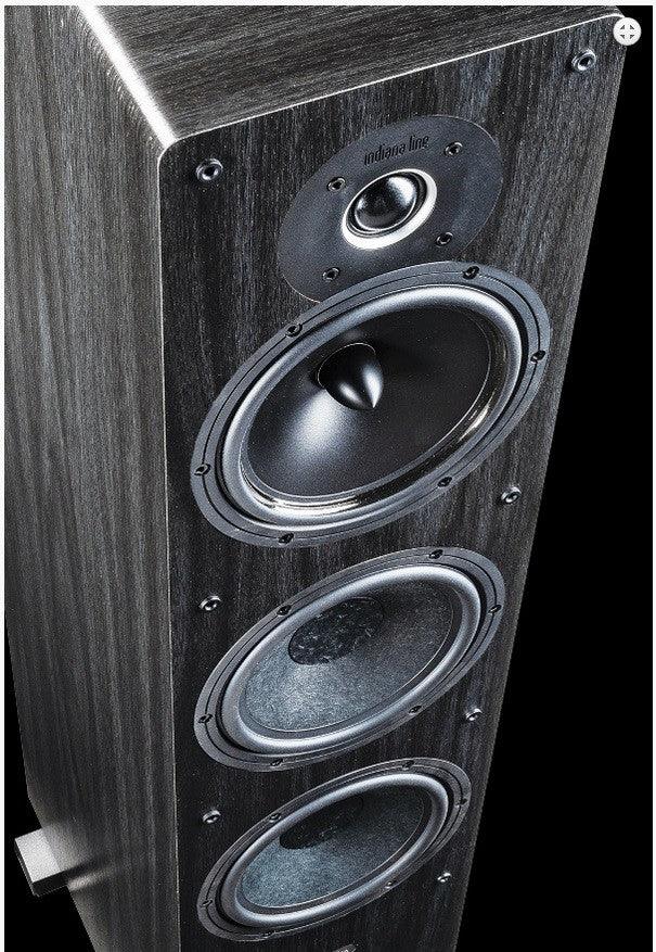 Indiana Line Tesi 661 N diffusori da pavimento vinile rovere nero 3 vie, 2 x woofer 160 mm (COPPIA) - TechSoundSystem.com