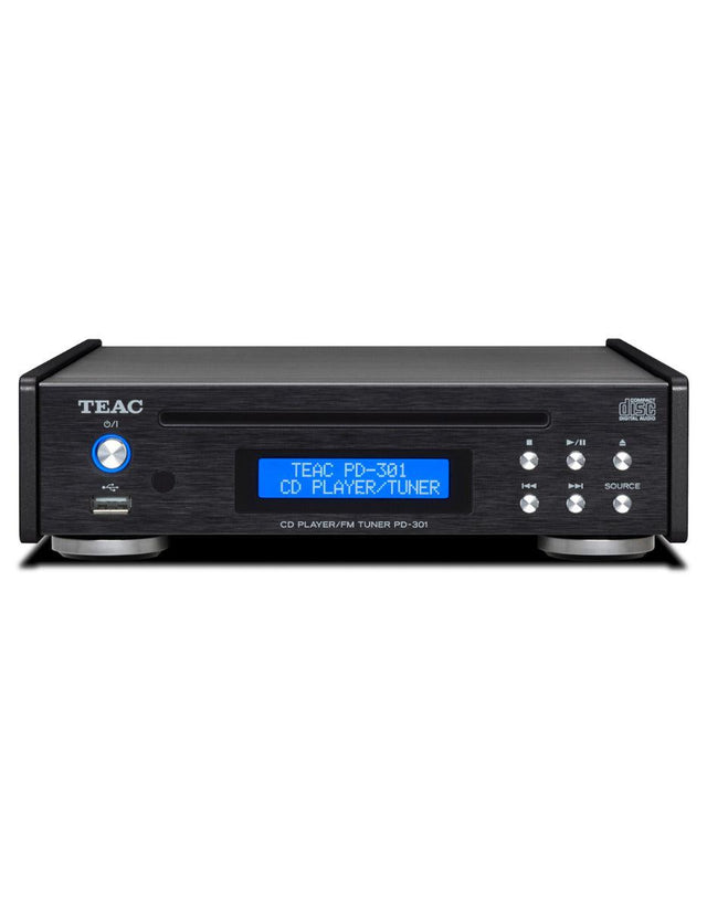 TEAC PD-301DAB-X Lettore CD Player, DAB+, radio FM ingresso USB convertitori DAC BurrBrown PCM5142 - TechSoundSystem.com
