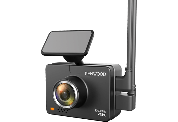 Kenwood DRV-A610W Dashcam Ultra HD 4K con display LCD a colori da 2 pollici e WIFI - TechSoundSystem.com