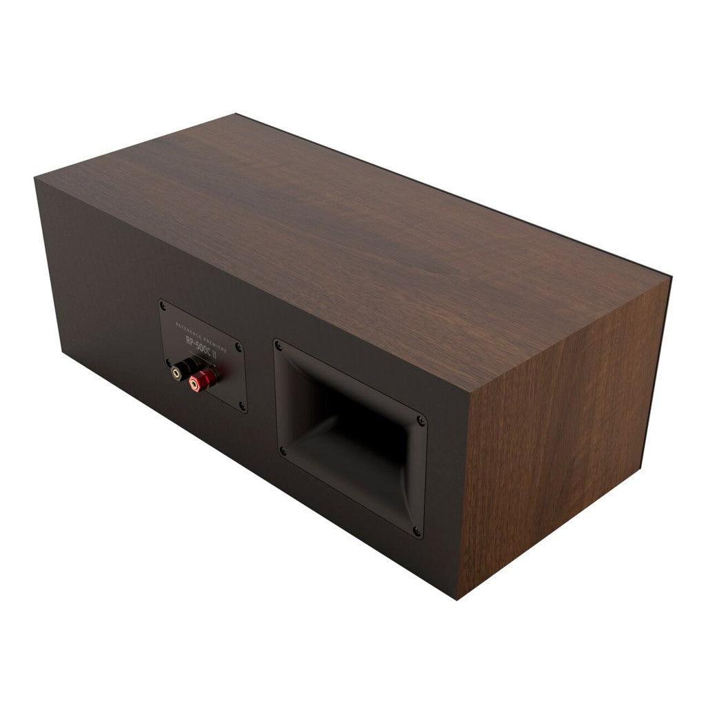 KLIPSCH RP-500C II WALNUT Diffusore Canale Centrale Reference Premiere 400W - TechSoundSystem.com