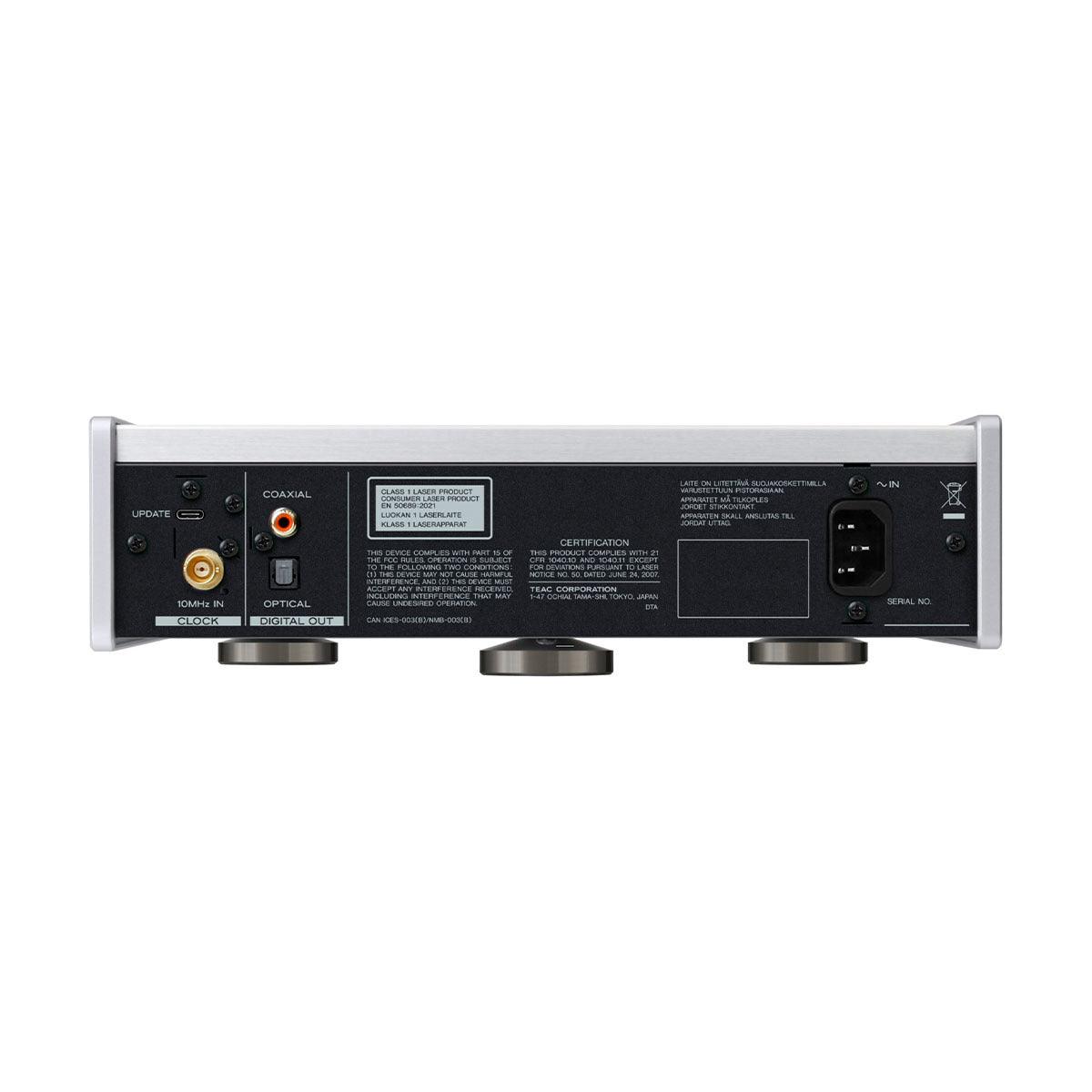 TEAC PD-505T SILVER Meccanica CD semi-flottante Hires - TechSoundSystem.com