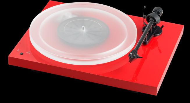 PRO-JECT DEBUT RECORDMASTER HI-RES Giradischi Audiophile per registrazioni ad alta risoluzione in qualità DSD, ROSSO - TechSoundSystem.com