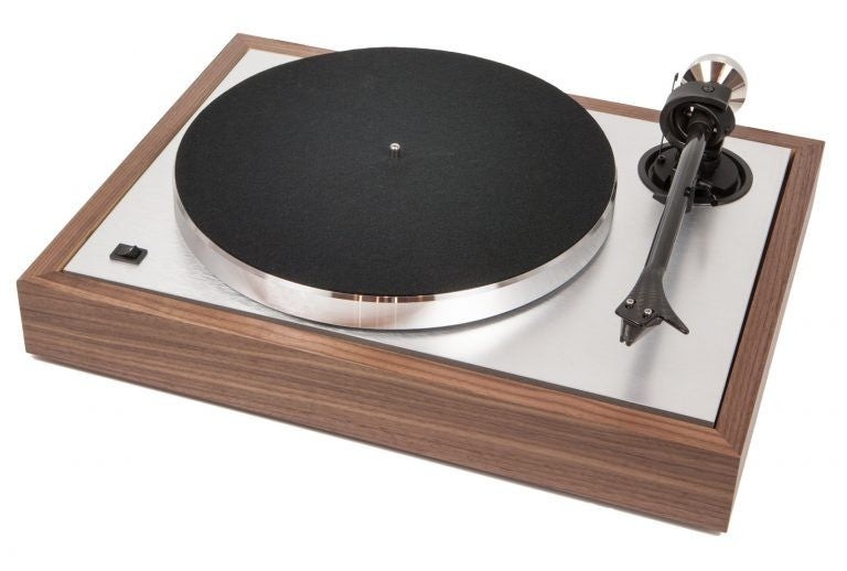 PRO-JECT The Classic giradischi con braccio a sandwich da 9" in carbonio/alluminio, NOCE - TechSoundSystem.com