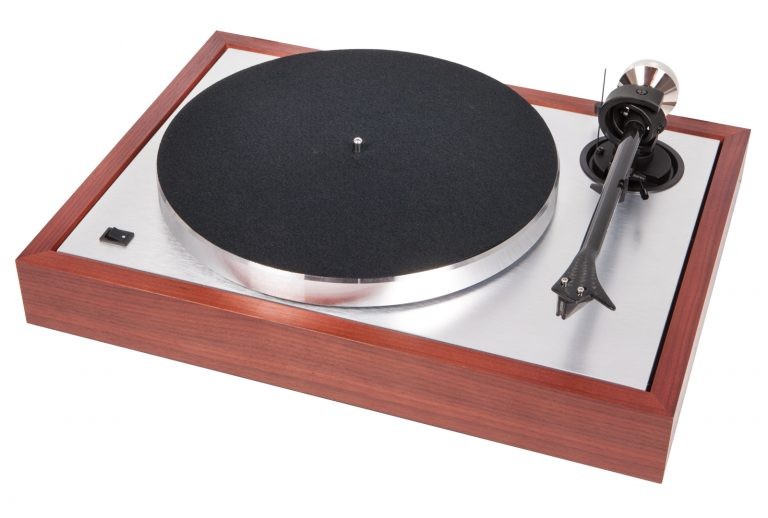 PRO-JECT The Classic giradischi con braccio a sandwich da 9" in carbonio/alluminio, PALISSANDRO - TechSoundSystem.com
