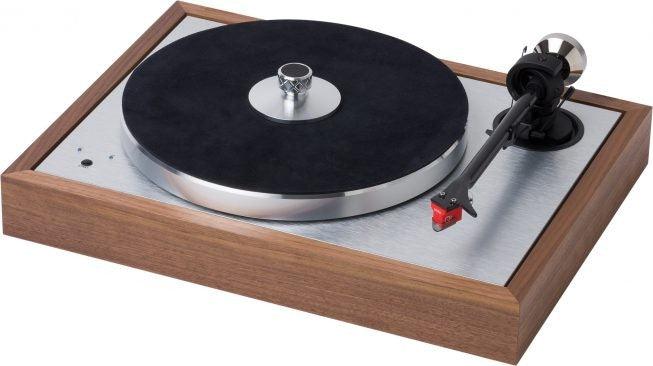 PRO-JECT The Classic SB SuperPack NOCE giradischi con braccio a sandwich e testina ORTOFON - TechSoundSystem.com