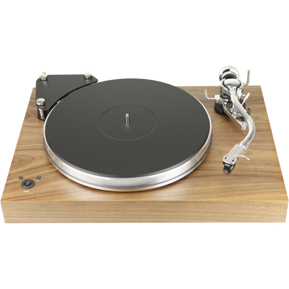 PRO-JECT Xtension 9 S-SHAPE NOCE giradischi di fascia alta con braccio in alluminio 9" a forma di S - TechSoundSystem.com