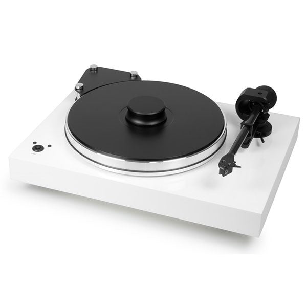 PRO-JECT Xtension 9 S-SHAPE giradischi di fascia alta con braccio in alluminio 9" a forma di S, BIANCO - TechSoundSystem.com