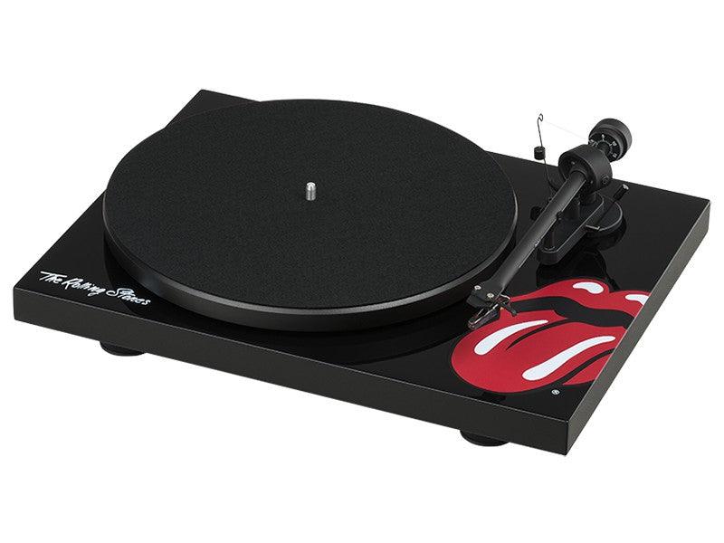PRO-JECT Rolling Stones Recordplayer giradischi con braccio da 8.6'', NERO - TechSoundSystem.com