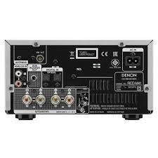 DENON RCD-M41DAB SILVER Sintoamplificatore Micro HiFi con CD, Bluetooth e Radio FM/DAB/DAB+ - TechSoundSystem.com