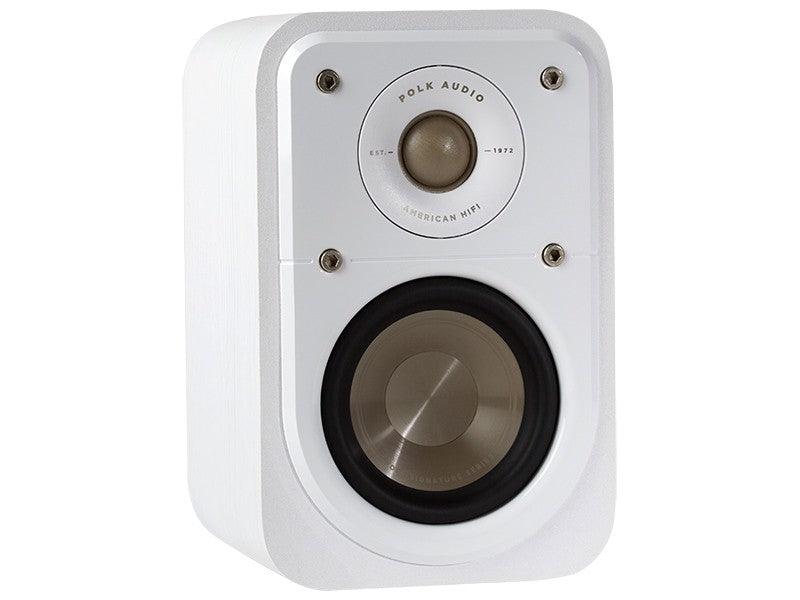 POLK AUDIO S10e Diffusori bookshelf a 2 vie bass reflex COPPIA, BIANCO - TechSoundSystem.com